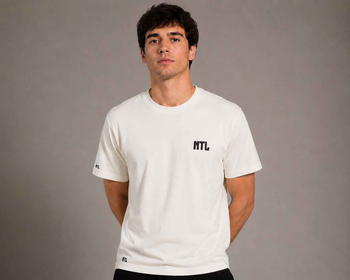 Camiseta NTL LVL UP OFF-WHITE