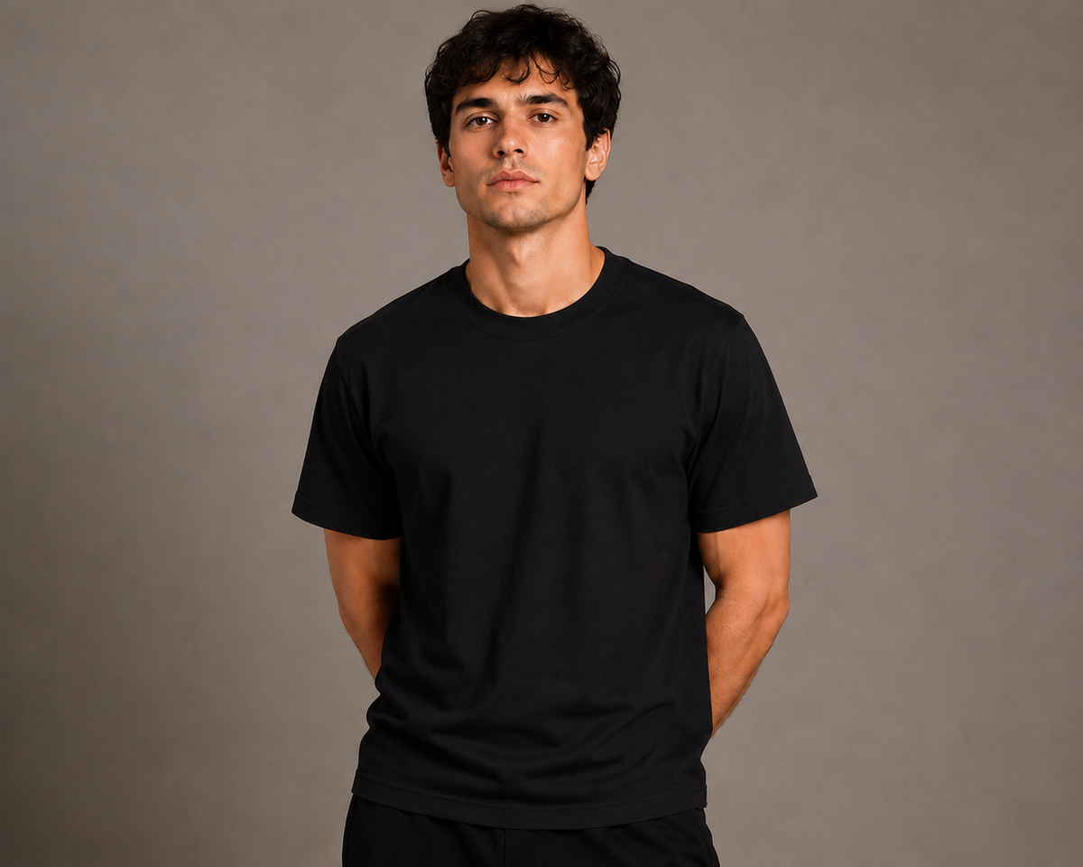 Camiseta NTL Lisa Preta