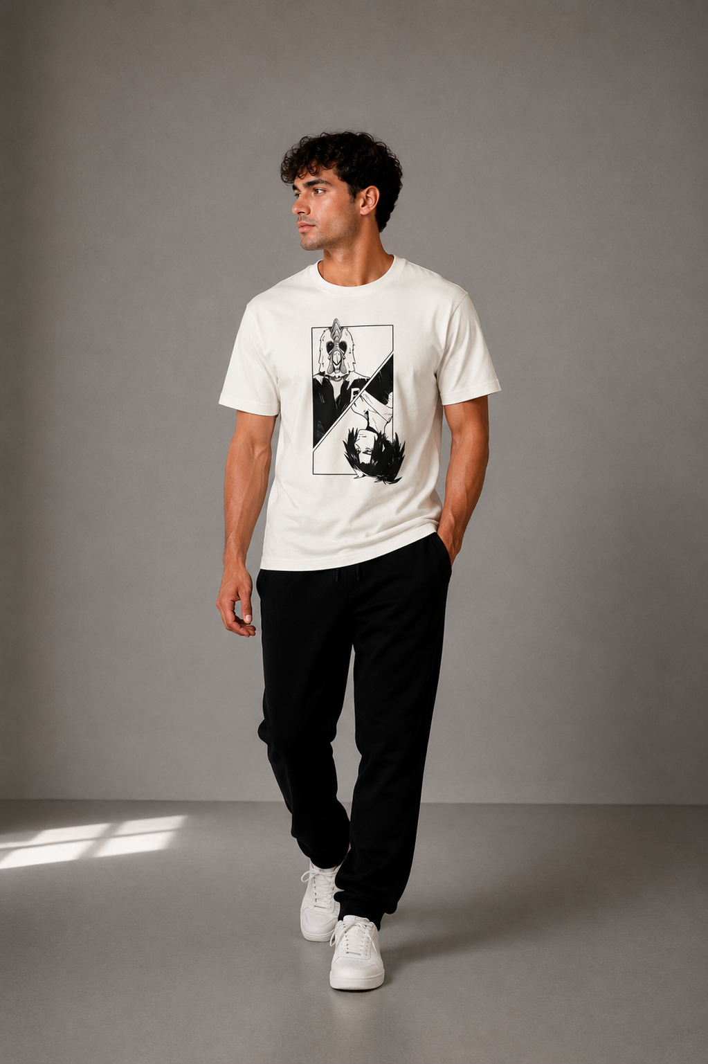 Camiseta HUNTER x HUNTER Off-White