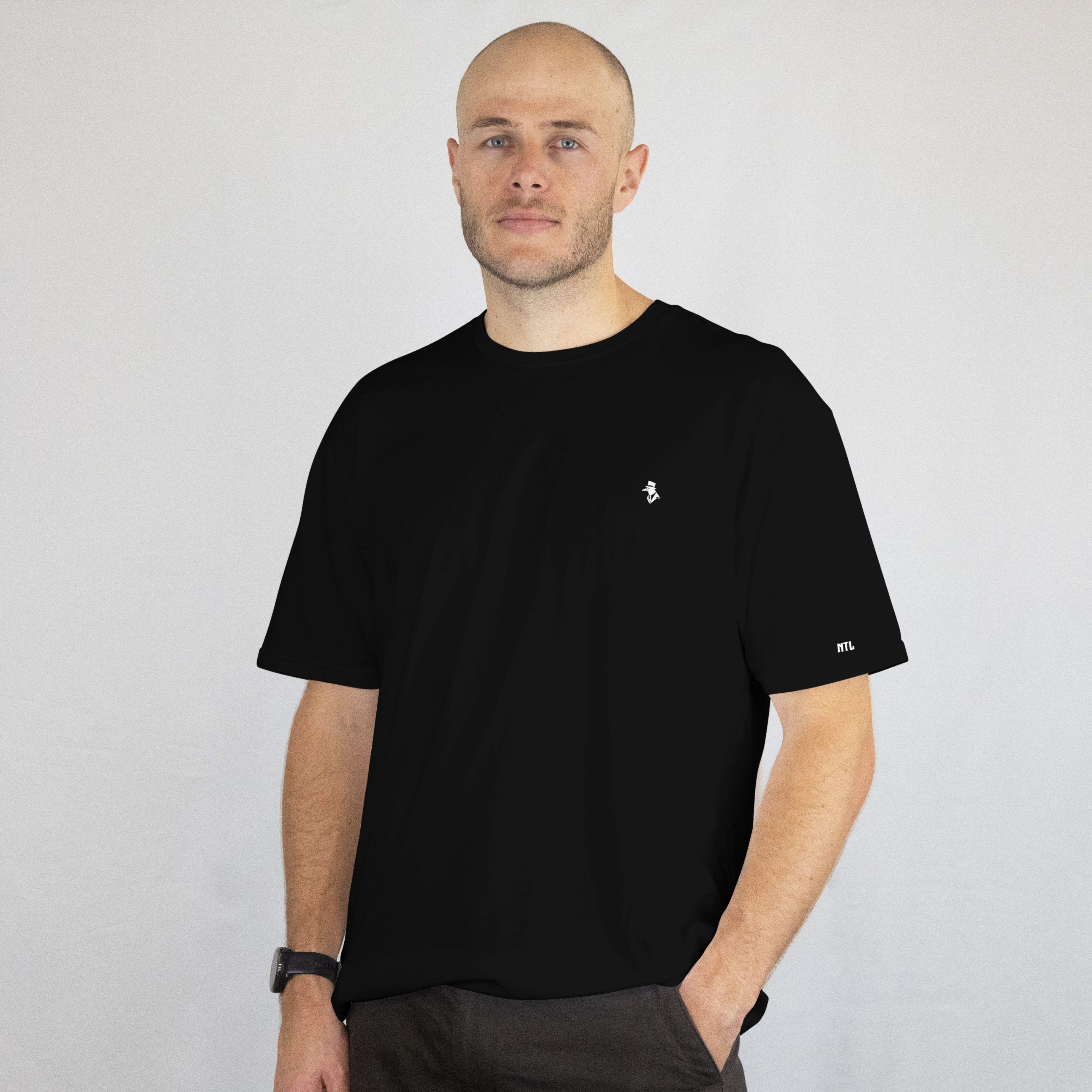 Camiseta Tuxedo Bird Preta