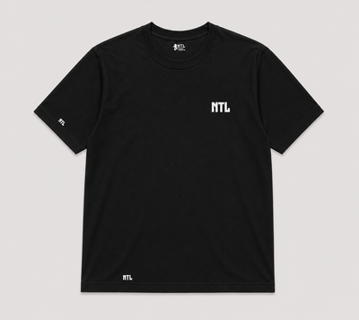 Camiseta NTL LVL UP PRETA