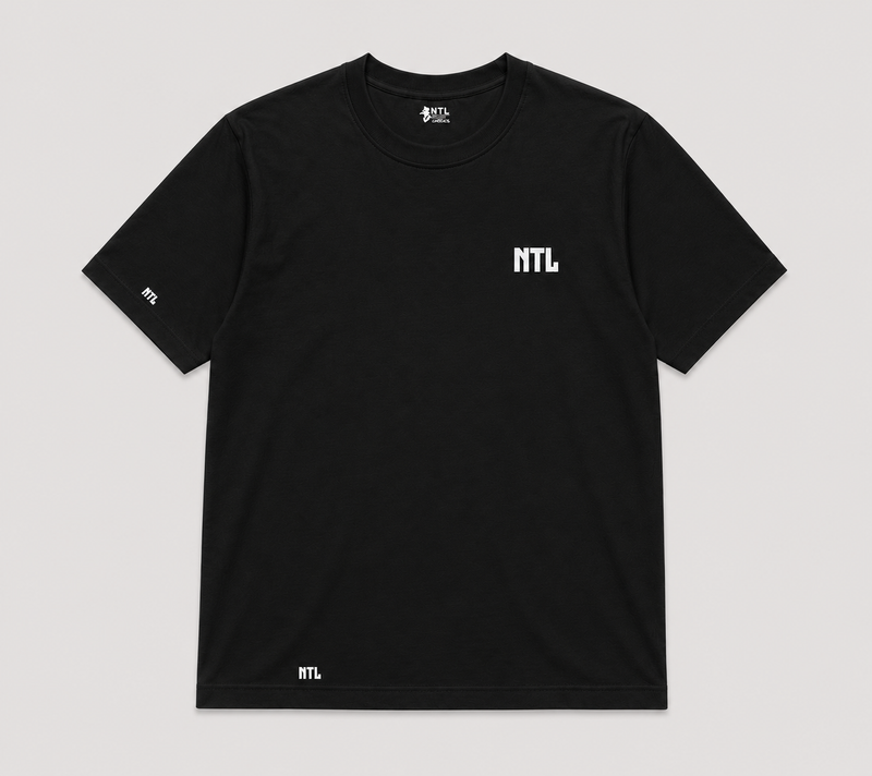 Camiseta NTL LVL UP PRETA